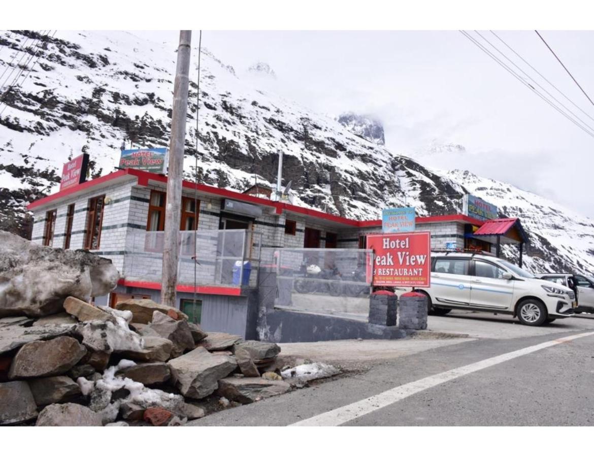 Hotel Peak View, Lahaul Sissu ภายนอก รูปภาพ