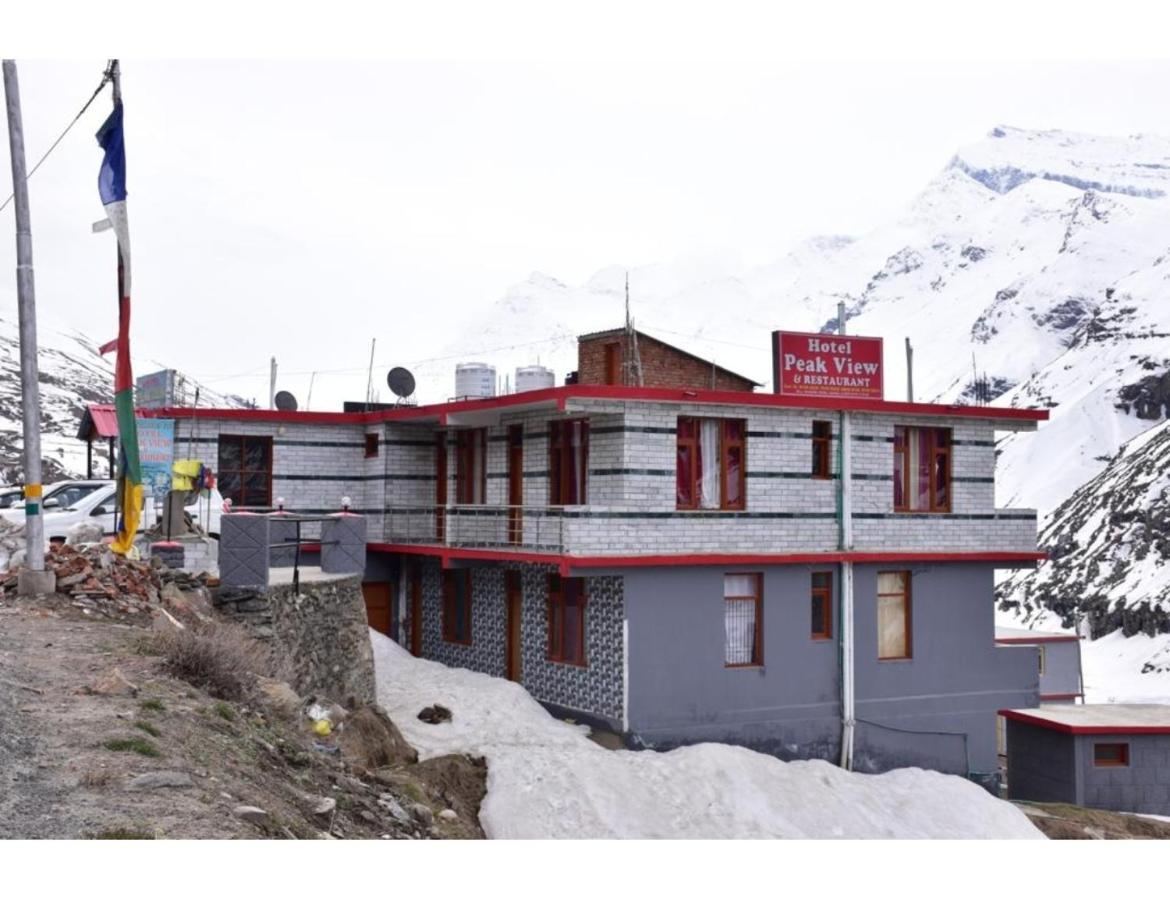 Hotel Peak View, Lahaul Sissu ภายนอก รูปภาพ